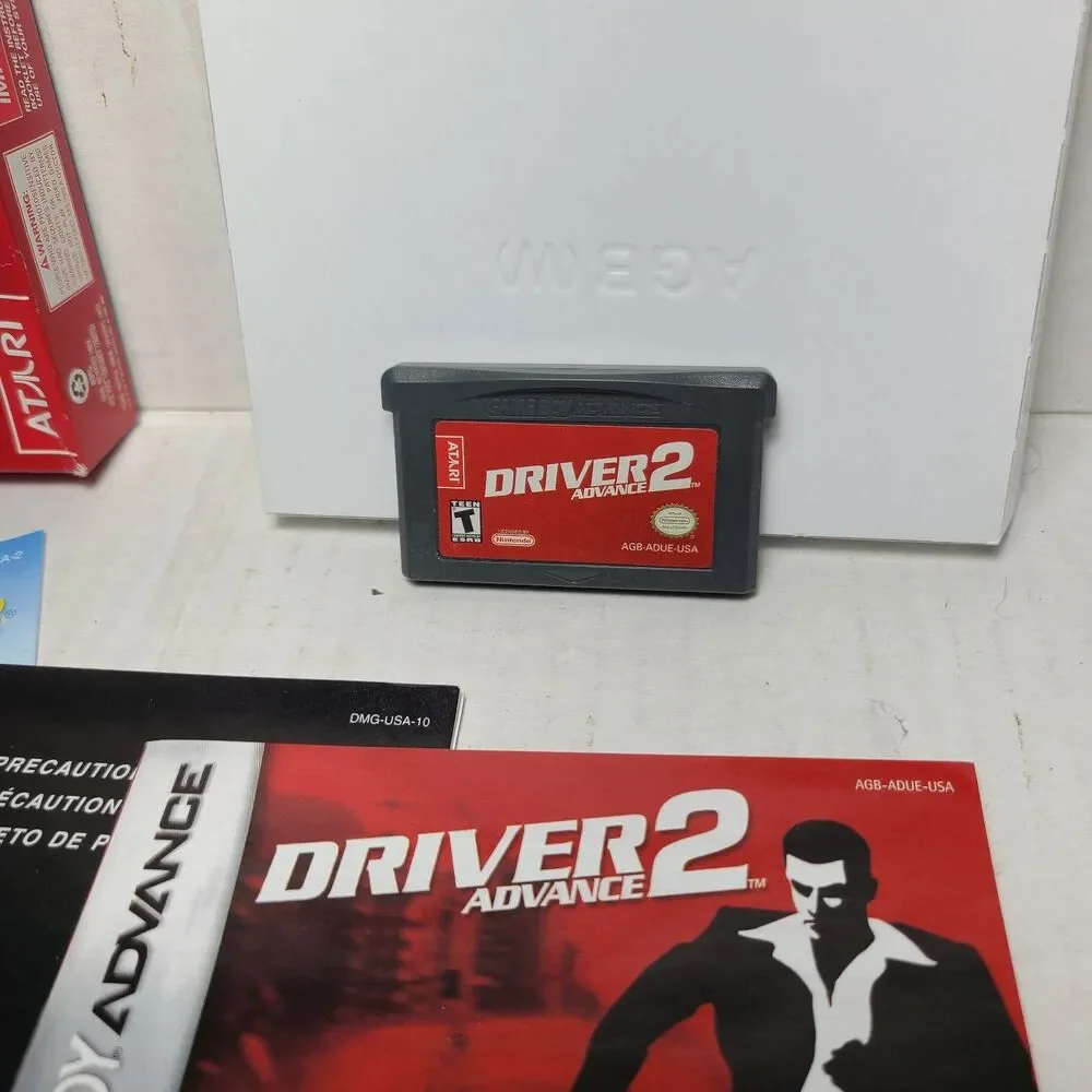 Driver 2 Advance GBA Complete Nintendo Game Boy Advance